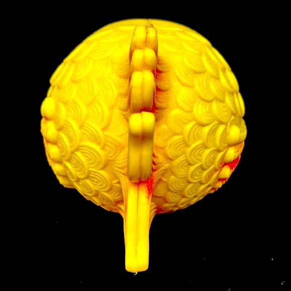 Vintage Kitsch  anthropomorphic plastic goldfish  chiming bath toy - Picture 4 of 8